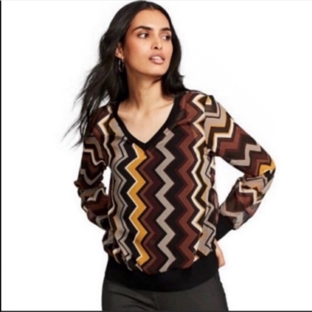 Missoni for Target Classic Zigzag Striped Top